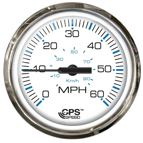 Johnson/Evinrude Outboard 7000 RPM Gas White 4 Faria 33850 Chesapeake Stainless Steel Tachometer with SystemCheck Indicator Johnson/Evinrude Outboard 7000 RPM Gas White 4 Faria 33850 Chesapeake Stainless Steel Tachometer with SystemCheck Indicator